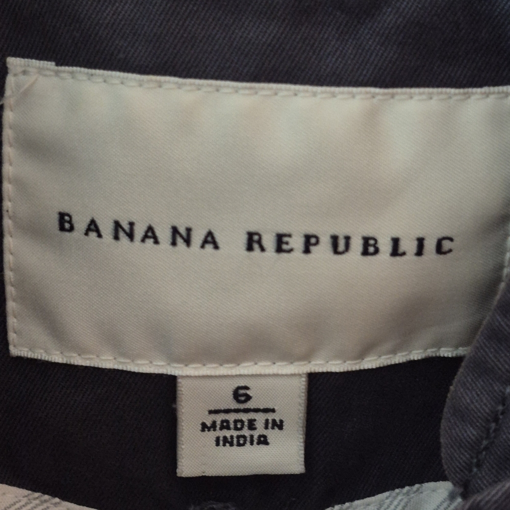 Banana Republic Blue grey Ruffled Jacket - Picture 6 of 10
